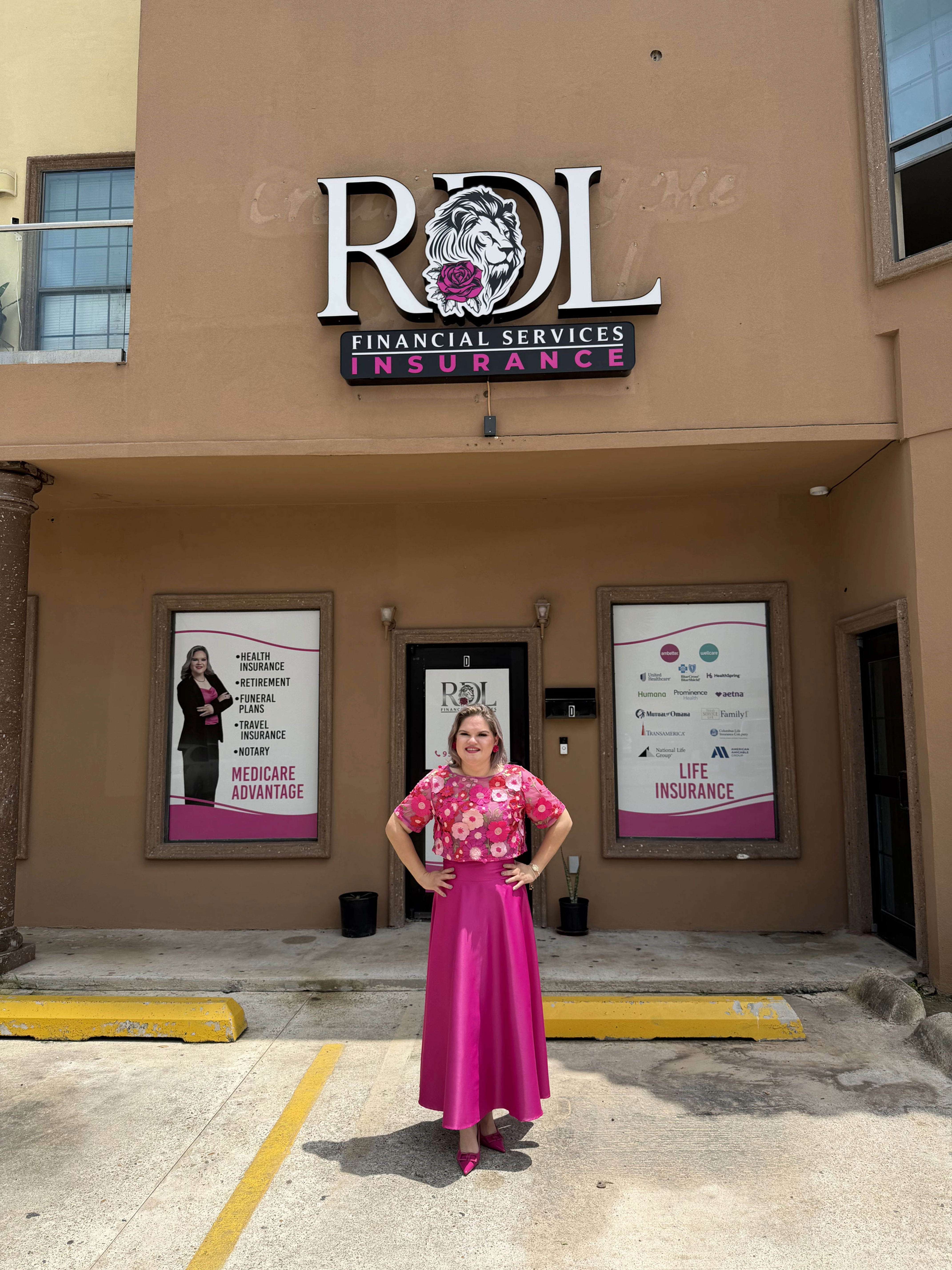 RDL Financial Services contact visual